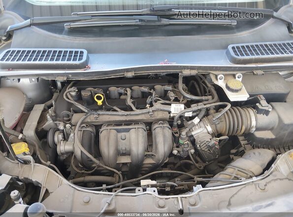 1FMCU0F79JUD08442 2018 FORD ESCAPE Silver Հետևի տեսք