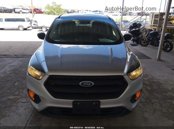 1FMCU0F79JUD08442 2018 FORD ESCAPE Silver Դիմացի տեսք