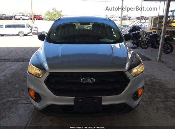 1FMCU0F79JUD08442 2018 FORD ESCAPE Silver Սարքավորումների վահանակի տեսք