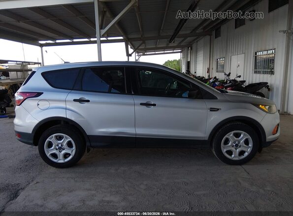 1FMCU0F79JUD08442 2018 FORD ESCAPE Silver Սալոնի հետևի տեսք