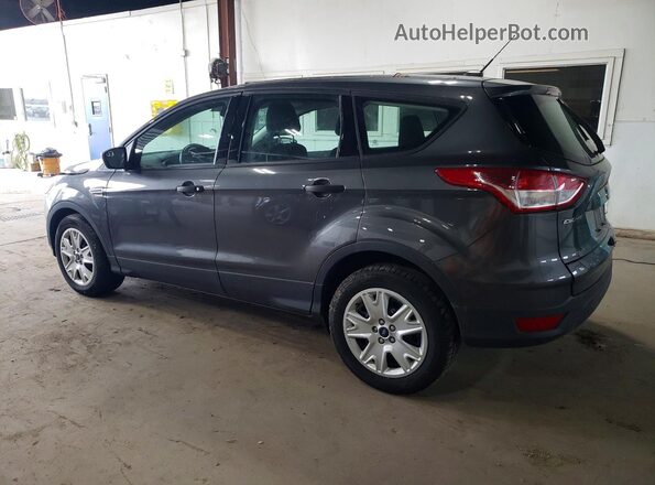 1FMCU0F7XGUB72122 2016 FORD ESCAPE Серый Задняя левая четверть