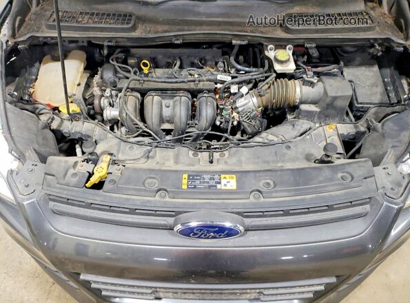 1FMCU0F7XGUB72122 2016 FORD ESCAPE Серый Вид подкапотного пространства