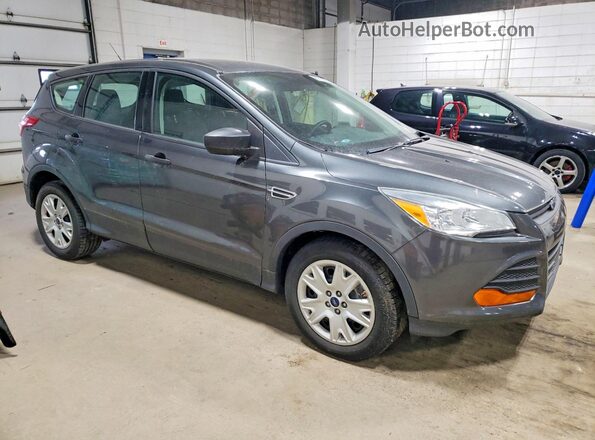 1FMCU0F7XGUB72122 2016 FORD ESCAPE Серый Передняя правая четверть