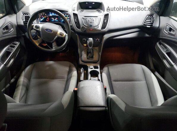 1FMCU0F7XGUB72122 2016 FORD ESCAPE Серый Вид панели приборов