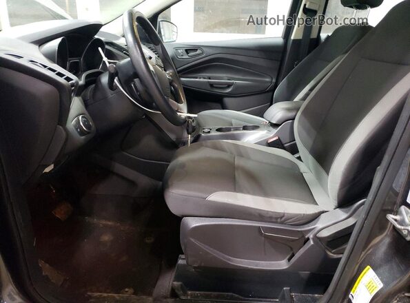1FMCU0F7XGUB72122 2016 FORD ESCAPE Серый Вид салона спереди