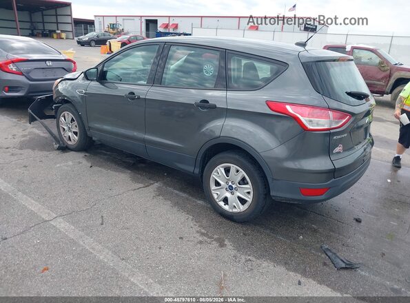 1FMCU0F7XGUC38667 2016 FORD ESCAPE Gray Tył lewy
