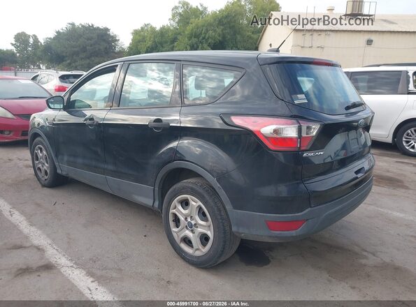 1FMCU0F7XHUB53636 2017 FORD ESCAPE Черный Задняя левая четверть