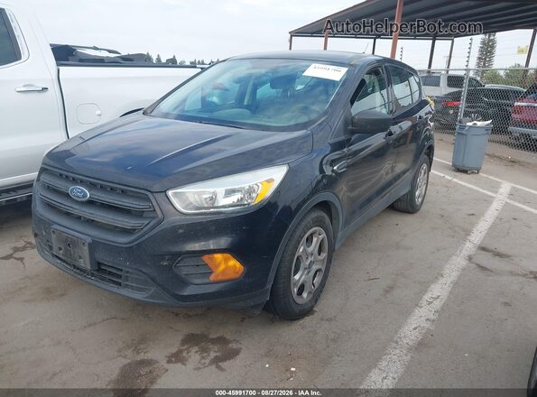 1FMCU0F7XHUB53636 2017 FORD ESCAPE Черный Передняя левая четверть