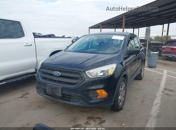 1FMCU0F7XHUB53636 2017 FORD ESCAPE Черный Вид спереди
