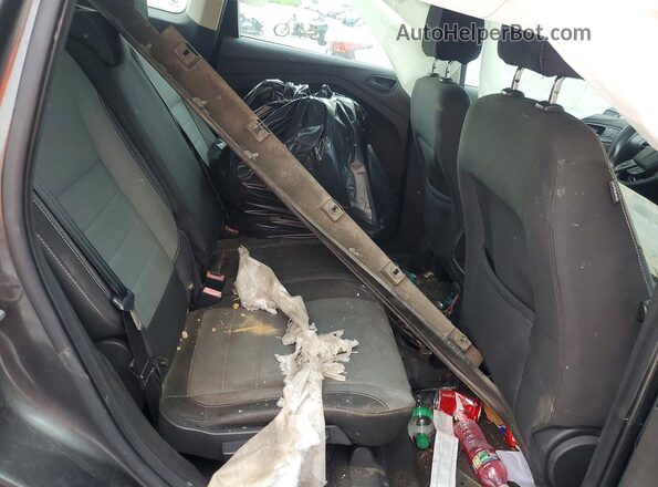 1FMCU0F7XHUC00275 2017 FORD ESCAPE Black უკანა სალონის ხედი