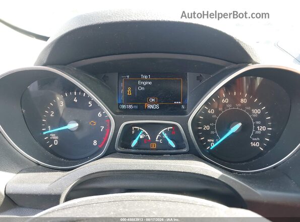1FMCU0F7XHUC37357 2017 FORD ESCAPE Silver Vista de los asientos traseros