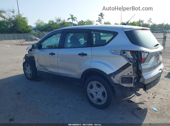 1FMCU0F7XHUC37357 2017 FORD ESCAPE Silver Trasero izquierdo