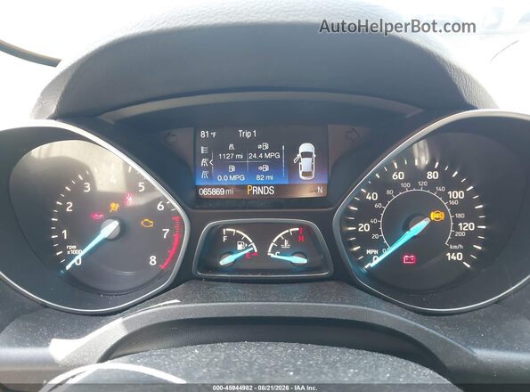 1FMCU0F7XHUD60138 2017 FORD ESCAPE Черный Вид задних сидений