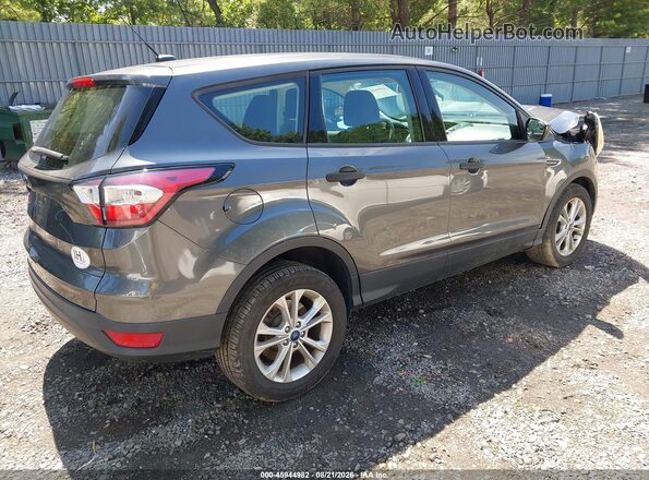 1FMCU0F7XHUD60138 2017 FORD ESCAPE Черный Задняя правая четверть
