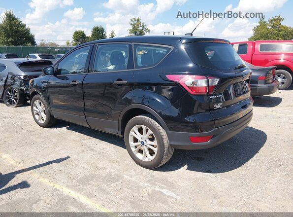 1FMCU0F7XHUD92247 2017 FORD ESCAPE Черный Задняя левая четверть
