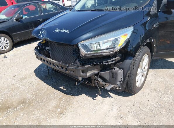 1FMCU0F7XHUD92247 2017 FORD ESCAPE Черный Вид щитка приборов