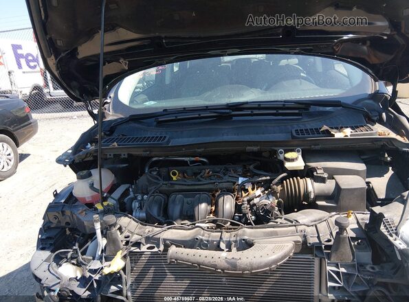 1FMCU0F7XHUD92247 2017 FORD ESCAPE Черный Вид сзади