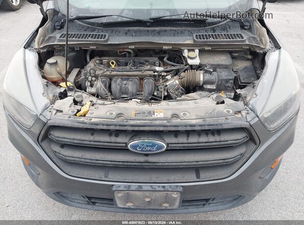 1FMCU0F7XJUB73231 2018 FORD ESCAPE Gray Vista trasera