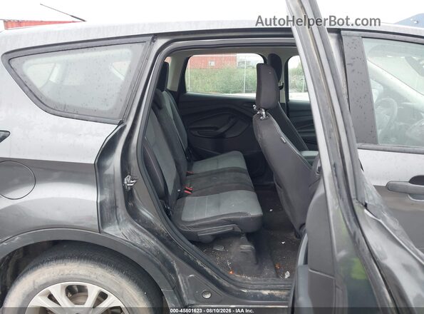 1FMCU0F7XJUB73231 2018 FORD ESCAPE Gray Vista de la etiqueta del VIN