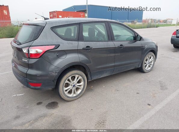 1FMCU0F7XJUB73231 2018 FORD ESCAPE Gray Trasero derecho
