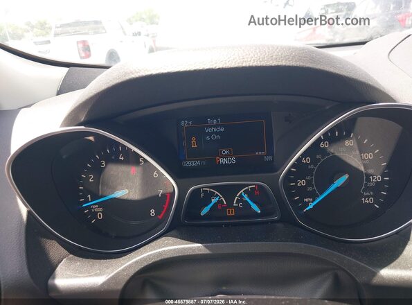 1FMCU0F7XJUD31017 2018 FORD ESCAPE Blue Rear seats view