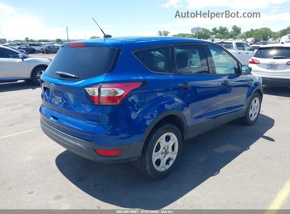 1FMCU0F7XJUD31017 2018 FORD ESCAPE Blue Rear right