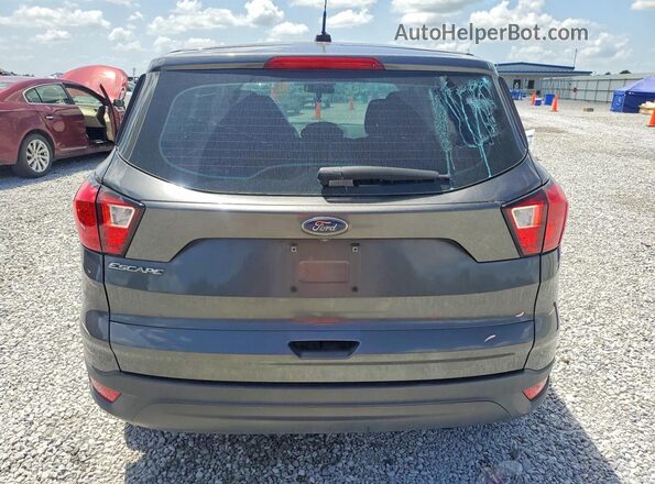 1FMCU0F7XKUB56737 2019 FORD ESCAPE Gray Vista trasera