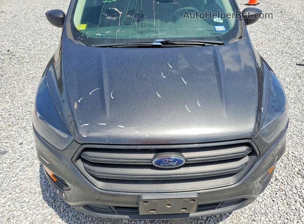1FMCU0F7XKUB56737 2019 FORD ESCAPE Gray Vista del compartimento del motor