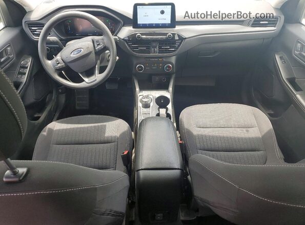 1FMCU0FN5PUA51190 2023 FORD ESCAPE White Առջևի վահանակի տեսք
