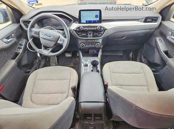 1FMCU0G60LUA93364 2020 FORD ESCAPE Black Vista del salpicadero