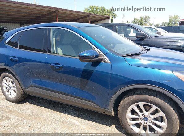 1FMCU0G61LUA39989 2020 FORD ESCAPE Синий Вид задней части салона
