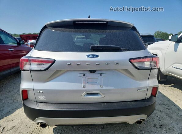 1FMCU0G61LUB93358 2020 FORD ESCAPE Silver Vista trasera