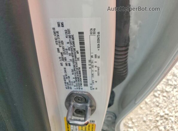 1FMCU0G61NUB98756 2022 FORD ESCAPE Белый Вид подкапотного пространства