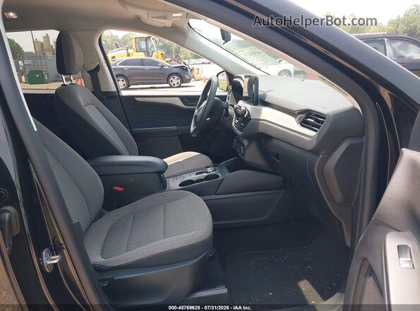 1FMCU0G62NUA98665 2022 FORD ESCAPE Black წინა სალონის ხედი