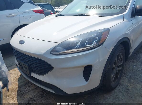 1FMCU0G62NUB12371 2022 FORD ESCAPE White Widok z tyłu