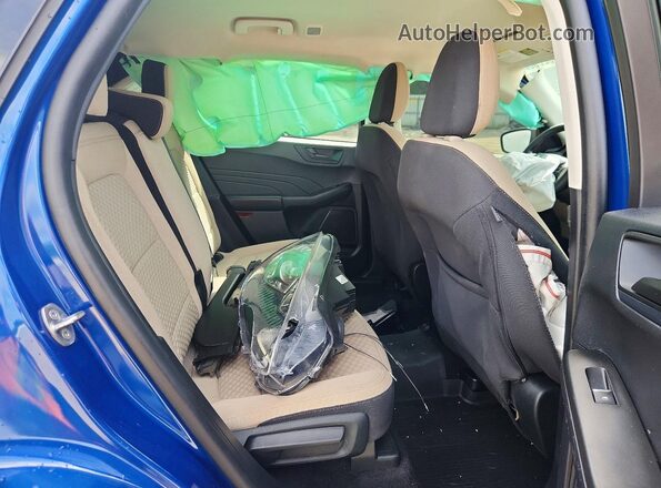 1FMCU0G62NUB40283 2022 FORD ESCAPE Blue უკანა სალონის ხედი
