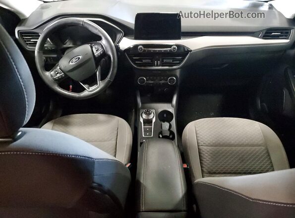 1FMCU0G63MUA36352 2021 FORD ESCAPE White Widok deski rozdzielczej