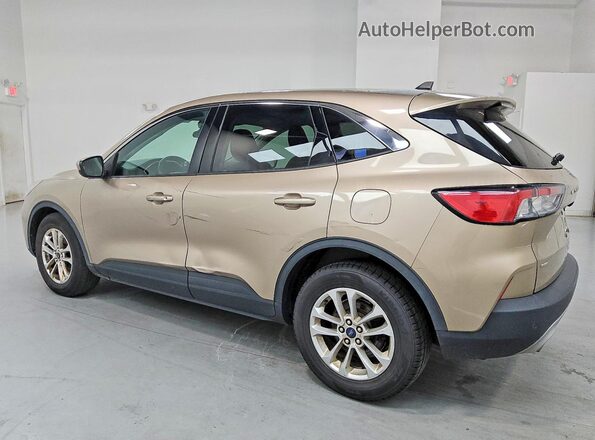1FMCU0G63MUA69268 2021 FORD ESCAPE Tan უკანა მარცხენა
