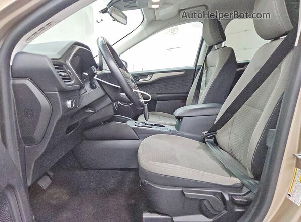1FMCU0G63MUA69268 2021 FORD ESCAPE Tan წინა სალონის ხედი