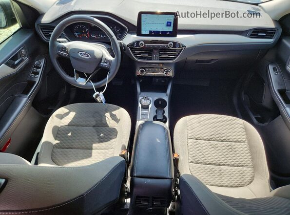 1FMCU0G63NUB12945 2022 FORD ESCAPE Черный Вид панели приборов