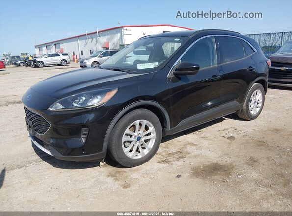 1FMCU0G64LUA40490 2020 FORD ESCAPE Black Przód lewy