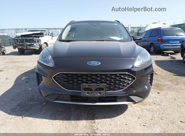 1FMCU0G64LUA40490 2020 FORD ESCAPE Black Widok wnętrza z tyłu
