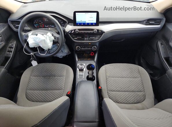 1FMCU0G64LUB01661 2020 FORD ESCAPE Серебряный Вид панели приборов
