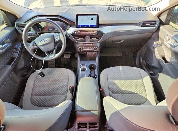 1FMCU0G64LUB83956 2020 FORD ESCAPE Gray Widok deski rozdzielczej