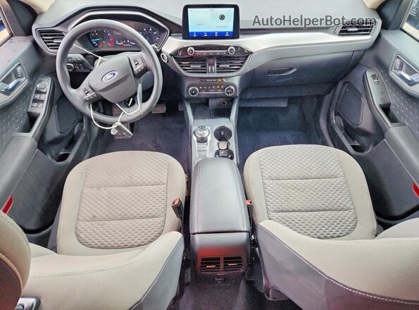 1FMCU0G65LUA11399 2020 FORD ESCAPE Blue წინა პანელის ხედი
