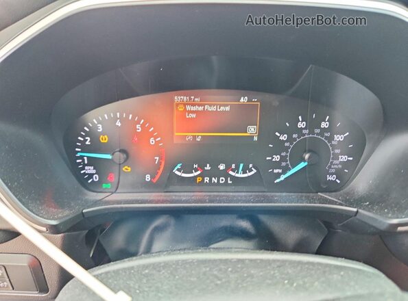 1FMCU0G65LUA11399 2020 FORD ESCAPE Blue ხელსაწყოთა პანელის ხედი
