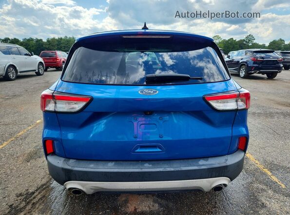 1FMCU0G65LUA11399 2020 FORD ESCAPE Blue უკანა ხედი