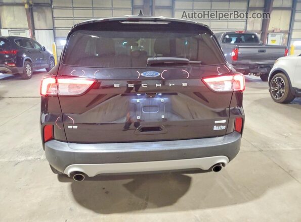 1FMCU0G65LUB80659 2020 FORD ESCAPE Black Հետևի տեսք