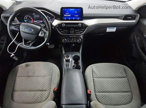 1FMCU0G65MUA68669 2021 FORD ESCAPE White Dashboard view