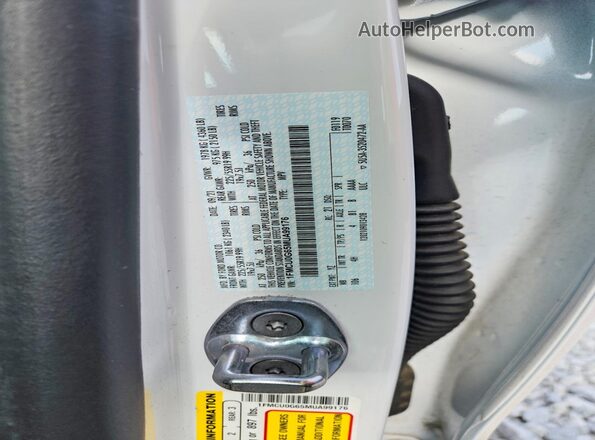 1FMCU0G65MUA99176 2021 FORD ESCAPE White VIN sticker view